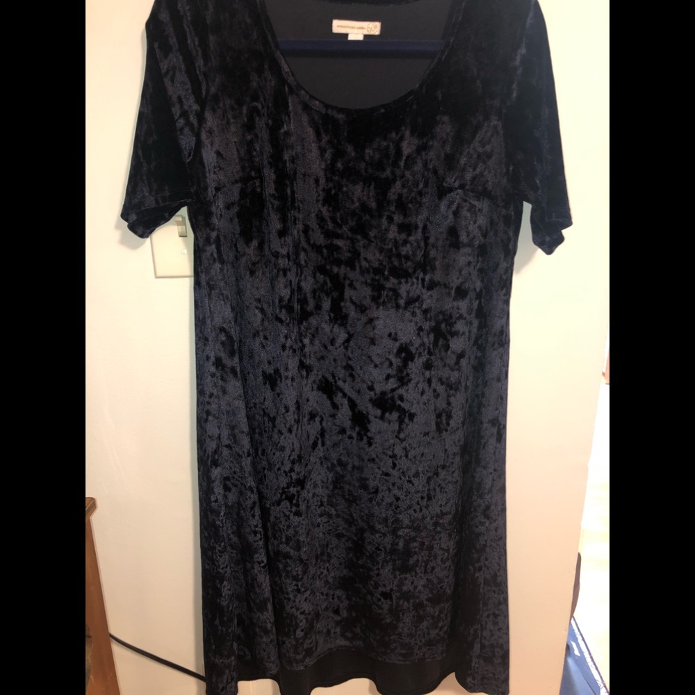 Velvet dress